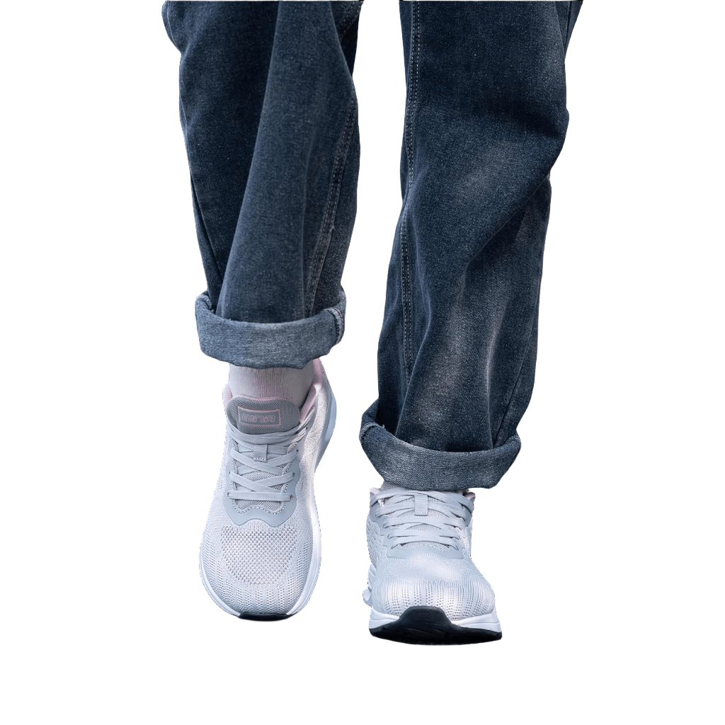 Wide toe box sneakers with arch support for walking, running, and plantar fasciitis – POWQUE Urban Style.