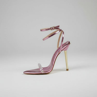 Stunning Crystal High Heels for Women - POWQUE URBAN STYLE