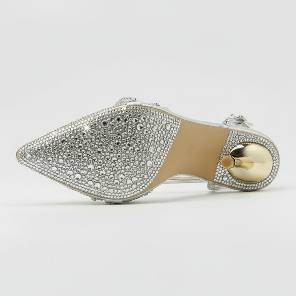 Stunning Crystal High Heels for Women - POWQUE URBAN STYLE
