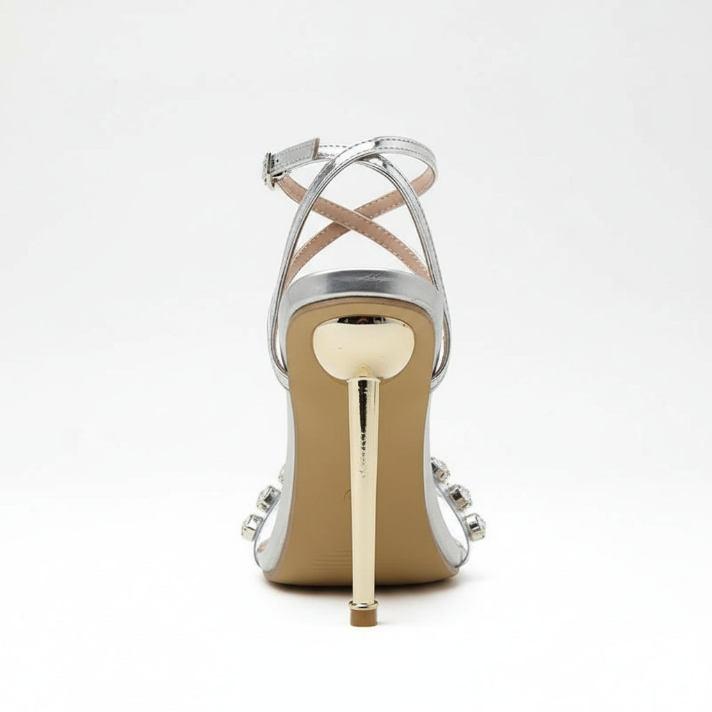 Stunning Crystal High Heels for Women - POWQUE URBAN STYLE
