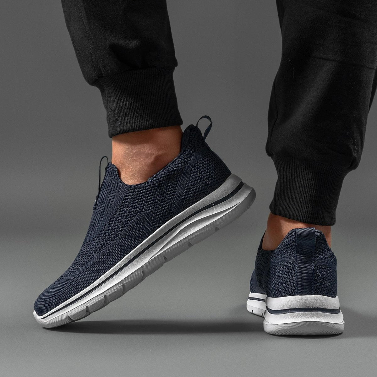 Stylish Men's Casual Sneakers - All - Day Comfort - POWQUE URBAN STYLE