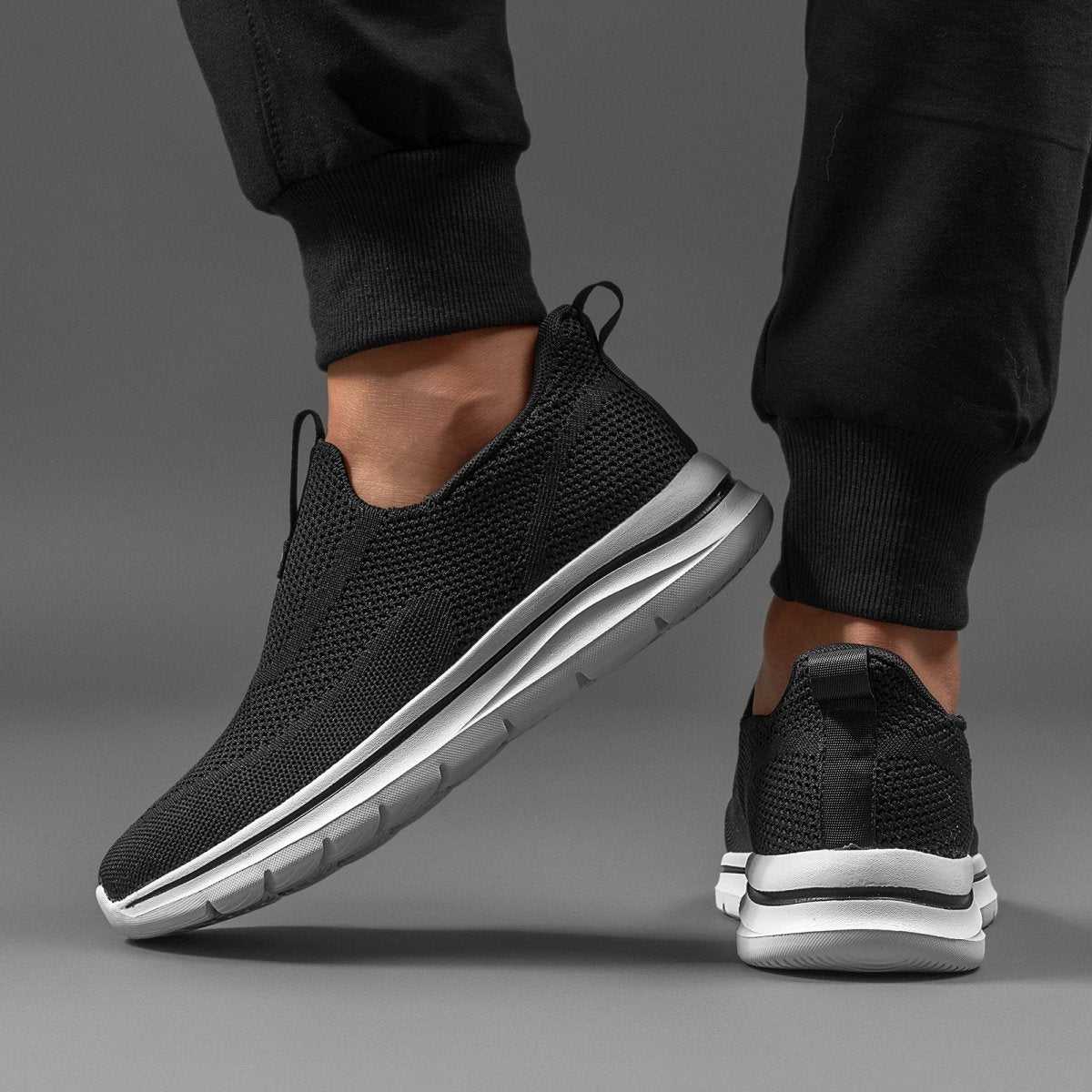 Stylish Men's Casual Sneakers - All - Day Comfort - POWQUE URBAN STYLE