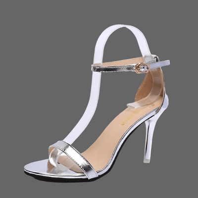 Pointed toe ankle strap pumps with thin high heels, perfect for dressy occasions and party wear – POWQUE Urban Style.