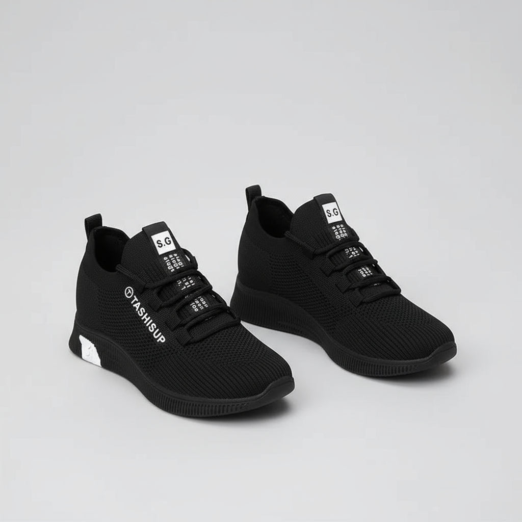 Women's Lightweight Breathable Tennis Sneakers - POWQUE URBAN STYLE